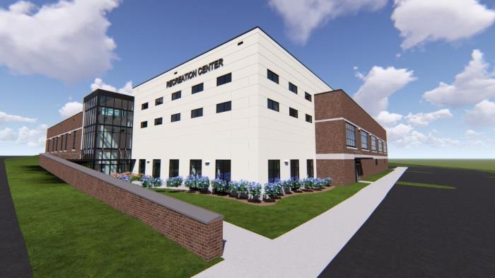 Recreation Center virtual rendering
