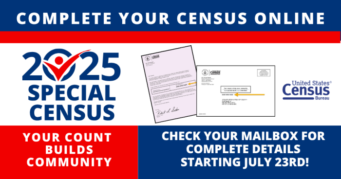 Special Census Mailer Banner
