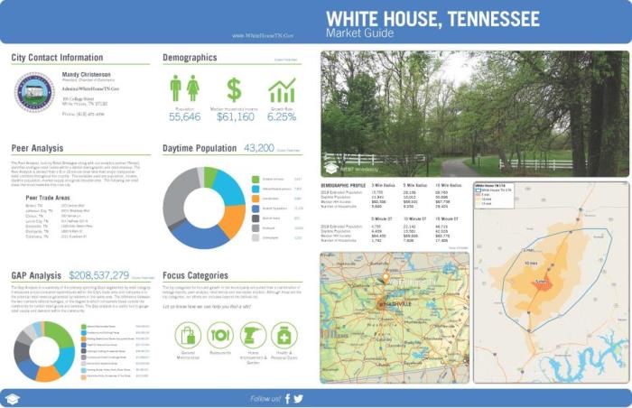 White House TN City Economic Flyer